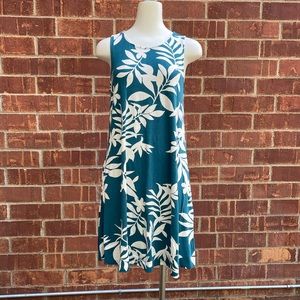 Old Navy Sleeveless Leaves Dress (Medium)